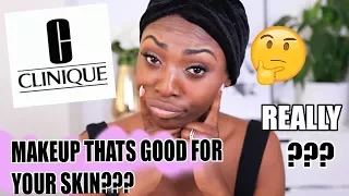 MAKEUP THAT IS ACTUALLY GOOD FOR YOUR SKIN...REALLY?  TESTING CLINIQUE EVEN BETTER GLOW