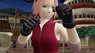 [MMD x Naruto] Sakura vs Kushina