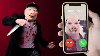 John Pork is calling ! The best scary moments 😱