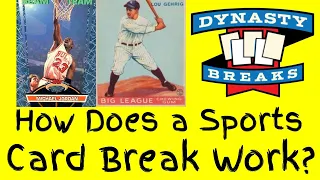 How Does a Sports Card Break Work   Box and Case Breaks