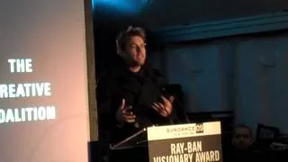 2009 Ray-Ban Visionary Award Honoring Ewan McGregor Award Presented by Alan Cumming