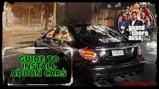 How to install Addon Cars -2024 - GTA 5 MODS