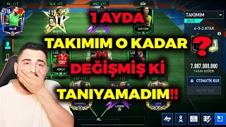 OHAA!! 1 AY SONRA FIFA'YA GİRDİM KADROMU TANIYAMADIM! 7 MİLYAR DEĞER! Fifa Mobile