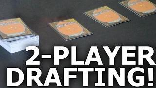 How to Do a Two-Player Magic The Gathering Draft: Winston Drafting!