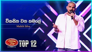 Wikasitha Watha Kamale (විකසිත වත කමලේ) - Malith Silva | Dream Star Season 11 | Top 12 | TV Derana