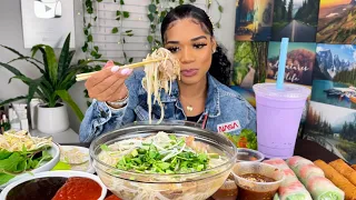 PHO MUKBANG + AADEN IS IN A LOT OF PAIN 😭😢ER VISIT