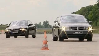 BMW 7 Series E65 vs E38 - Dynamic Drive Active Suspension & Comfort Parking Brake