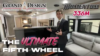 2023 Grand Design Momentum 336M-R Walkthrough - Front Living Toyhauler!