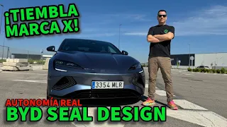 ¡TIEMBLA marca X! BYD SEAL DESIGN Prueba de AUTONOMÍA REAL ¿MEJOR coche eléctrico 2024? MOTORK