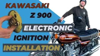 Fitting an Electronic Ignition on a Kawasaki Z 900 Motorbike