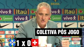 Coletiva Tite | Brasil 1 x 0 Suíça | Copa do Mundo 2022