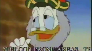 July 1991 Disney Afternoon Bumper with Flood Watch