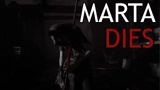 OUTLAST 2: Scene Where MARTA Dies - Marta Death Scene - Woman With Cross die (OUTLAST II)