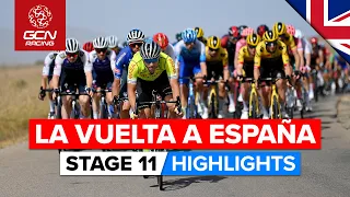 Sprinters' Showdown On The Coast | Vuelta A España 2022 Stage 11 Highlights