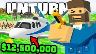 I SPENT $25,000,000 IN 1 DAY ON LIFE RP! (Unturned Life RP #89)
