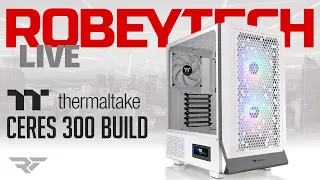 Giveaways + $2200 Arctic Gaming PC in the Thermaltake CERES 300 (Ryzen 7 7800x3D / Gigabyte 4070)
