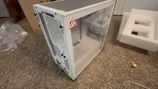 Corsair iCUE 4000X PC Case Unboxing