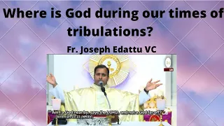 Homily by Fr. Joseph Edattu VC - Where is God during our times of tribulations?