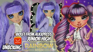 RAINBOW HIGH JUNIOR HIGH! VIOLET FROM ALIEXPRESS!😱/ Unboxing