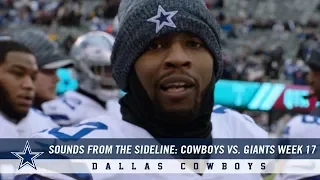 Sounds From The Sideline: Week 17 Cowboys vs. Giants | Dallas Cowboys 2018