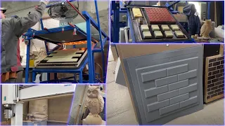 Вакуумно-формовочные станки для изготовления пластиковых форм под производство бетонных изделий