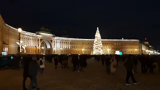 Главная Новогодняя Ёлка Санкт-Петербурга 2022 года.