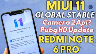 Redmi Note 6 Pro MIUI 11 Global Stable Update | What's New? | No MiShare?, No Camera2 Api, Miui 11