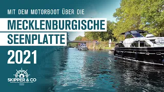 Urlaub mit dem Motorboot an der Mecklenburgischen Seenplatte - Boot "Holly" (Yachtcharter Schulz)