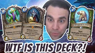 Chat Drafted Me the Most INSANE Hunter Deck I have seen this Meta! - Hearthstone Arena