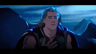 Thor vs. Caption Marvel the Party-Pooper Fight Scene [No BGM] I What If...?       #whatif #thor