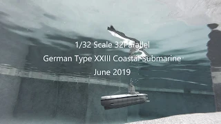 German Type XXIII 32nd Parallel Kit RC Submarine