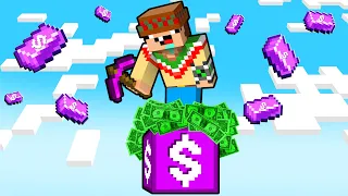 ¡Minecraft PERO es 1 BLOQUE BILLONARIO! 😲💵💰 SILVIOGAMER MINECRAFT PERO