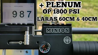 DHEMIT MINION + PLENUM || OP 1800 PSI