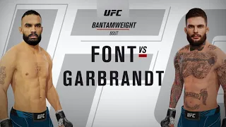 UFC Fight Night 188 : Font vs Garbrandt (Fight Sim)