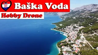 Croatia | Baška Voda : Drone footage