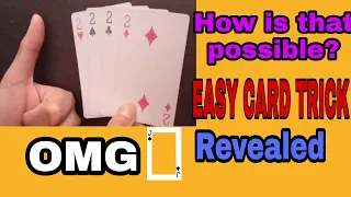 Easy card tricks|| shock anyone|| OMG|| tricks for kids||