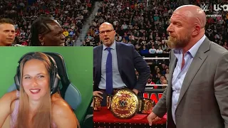 WWE Raw R Truth Calls HHH Tommaso Ciampa!!!