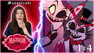 POISON REACTION!! The hype is real!! HAZBIN HOTEL 1x4 "Masquerade"