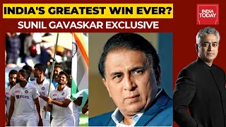 India's Historic Win In Gabba: Sunil Gavaskar In Conversation With Rajdeep Sardersai | News Today