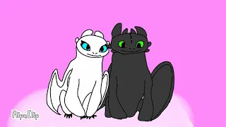 Toothless x Light fury Part 2 (чит. опис)