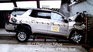 2021-2024 Chevrolet Tahoe / GMC Yukon NHTSA Full-Overlap Frontal Crash Test