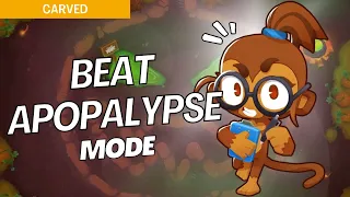 How to Beat Apopalypse Mode (Medium) on Carved - BTD6 Strategy