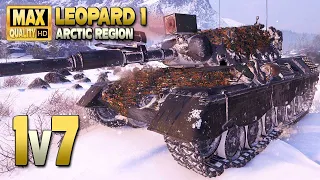 Leopard 1: Last hope versus 7 opponents - World of Tanks