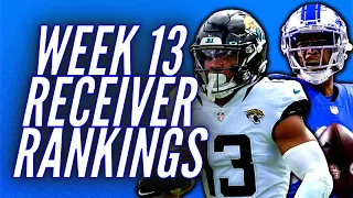 Week 13 Fantasy Football Wide Receiver Rankings (Tier List)