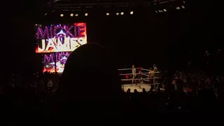 WWE Live Event Nashville 11-25-17 6woman tag match Entrances