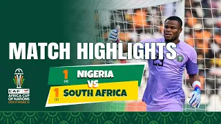 Nigeria Vs South Africa  Highlight AFCON || BOFBSPORTS