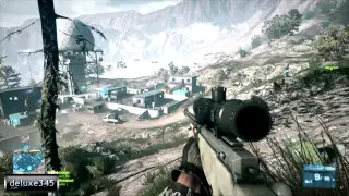 Battlefield 3 Multiplayer: Sniper Footage (PC HD)