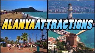 ALANYA ATTRACTIONS - Alanya Atrakcje - Turkey (4k)
