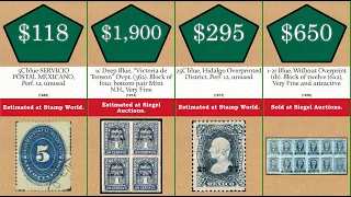 Most Valuable: 50 Most Valuable Mexican Stamps