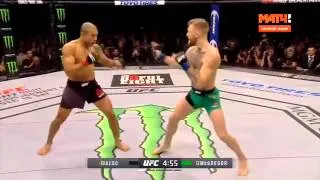 Conor MacGregor vs Jose Aldo Ufc 194 лучший нокаут